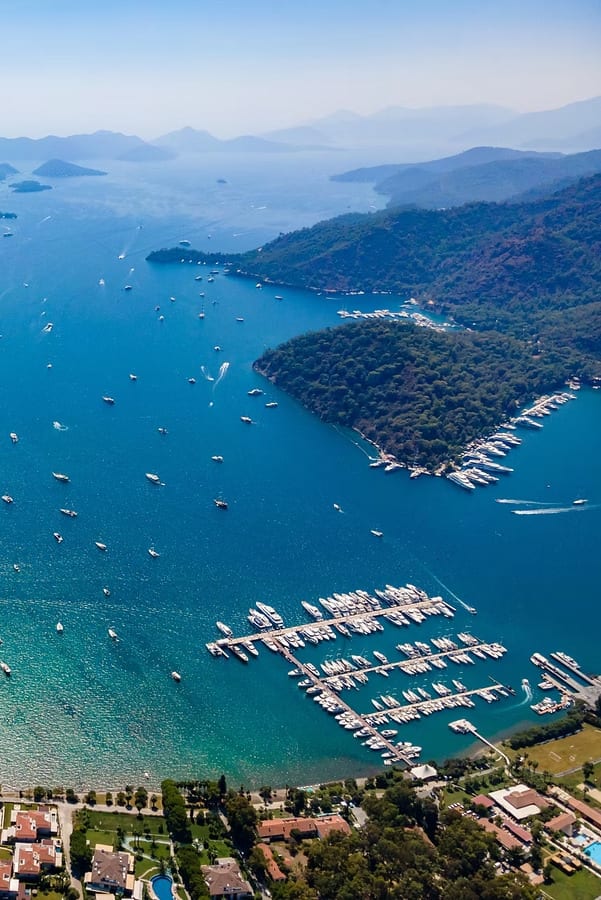 Göcek / Muğla körfezi ve marinaları